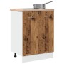 Armario inferior madera ingeniería envejecida 60x46x81,5 cm de , Armarios de cocina - Ref: Foro24-856074, Precio: 80,66 €, De...