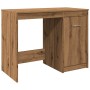 Escritorio de madera de ingeniería roble artisan 100x50x76 cm | Foro24|Onlineshop| Casa, Jardín y Más Foro24.es