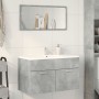 Mueble de lavabo madera ingeniería gris hormigón 90x38,5x46 cm | Foro24|Onlineshop| Casa, Jardín y Más Foro24.es