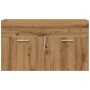 Mueble de lavabo de baño madera roble artisan 90x38,5x46 cm by , Bathroom furniture - Ref: Foro24-856216, Price: 62,25 €, Dis...