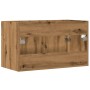 Mueble de lavabo de baño madera roble artisan 90x38,5x46 cm de , Muebles de baño - Ref: Foro24-856216, Precio: 62,25 €, Descu...