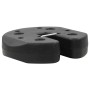 Weight plates for gazebo 4 pcs black concrete 220x50 mm by vidaXL, Weights for gazebos - Ref: Foro24-45210, Price: 35,99 €, D...