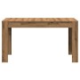 Mesa de comedor madera ingeniería roble artisan 140x74,5x76 cm de , Mesas de cocina y de comedor - Ref: Foro24-856573, Precio...