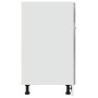 Armario inferior cajón contrachapada gris hormigón 60x46x81,5cm de , Armarios de cocina - Ref: Foro24-856088, Precio: 64,67 €...