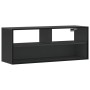 Mueble de TV madera de ingeniería y metal negro 100x31x39,5 cm de , Muebles TV - Ref: Foro24-848934, Precio: 66,32 €, Descuen...