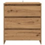 Aparador de madera de ingeniería roble artisan 70x41x75 cm de , Aparadores - Ref: Foro24-856779, Precio: 93,23 €, Descuento: %