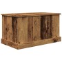 Caja de almacenaje madera de ingeniería envejecida 70x40x38 cm de , Baúles de almacenamiento - Ref: Foro24-857161, Precio: 64...