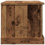 Caja de almacenaje madera de ingeniería envejecida 70x40x38 cm de , Baúles de almacenamiento - Ref: Foro24-857161, Precio: 64...