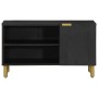 Mueble de TV madera de ingeniería negro 80x33x46 cm | Foro24|Onlineshop| Casa, Jardín y Más Foro24.es