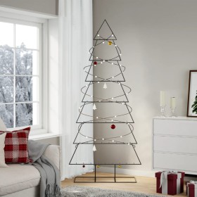 Árbol de Navidad para decoración metal negro 210 cm by , Christmas trees - Ref: Foro24-4018953, Price: 62,15 €, Discount: %