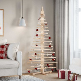 Árbol de Navidad de madera de adorno madera maciza pino 180 cm von , Weihnachtsbäume - Ref: Foro24-4103972, Preis: 75,95 €, R...