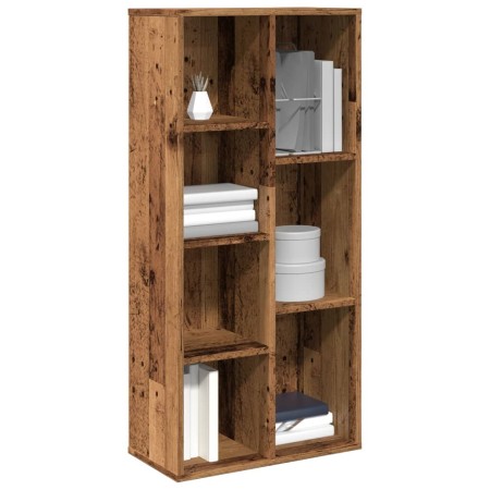 Estantería madera envejecida 50x25x104 cm de , Librerías y estanterías - Ref: Foro24-855964, Precio: 62,84 €, Descuento: %