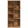 Estantería madera envejecida 50x25x104 cm de , Librerías y estanterías - Ref: Foro24-855964, Precio: 62,84 €, Descuento: %