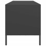 Mueble para TV acero laminado en frío negro 135x39x43,5 cm by , TV Furniture - Ref: Foro24-851334, Price: 186,56 €, Discount: %