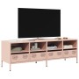 Mueble para TV acero laminado en frío rosa 135x39x43,5 cm | Foro24|Onlineshop| Casa, Jardín y Más Foro24.es