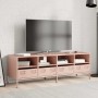 Mueble para TV acero laminado en frío rosa 135x39x43,5 cm | Foro24|Onlineshop| Casa, Jardín y Más Foro24.es