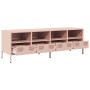 Mueble para TV acero laminado en frío rosa 135x39x43,5 cm | Foro24|Onlineshop| Casa, Jardín y Más Foro24.es