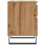 Mesitas de noche 2 uds madera roble artisian 40x35x50 cm by , Nightstands - Ref: Foro24-857439, Price: 113,35 €, Discount: %