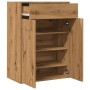 Mueble zapatero madera de ingeniería roble artisan 60x35x84 cm von , Schuhregale und Schuhorganisatoren - Ref: Foro24-855953,...