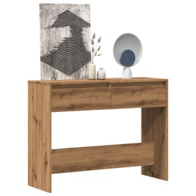 Comprar Mesa consola madera ingeniería roble