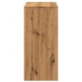 Mesa consola madera ingeniería roble artesanal 100x35x76,5 cm by , Side tables - Ref: Foro24-856785, Price: 75,18 €, Discount: %