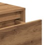 Mesa consola madera ingeniería roble artesanal 100x35x76,5 cm by , Side tables - Ref: Foro24-856785, Price: 75,18 €, Discount: %