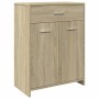 Juego de muebles de baño 4 pzas contrachapada roble Sonoma de , Muebles de baño - Ref: Foro24-3325044, Precio: 208,81 €, Desc...