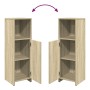 Juego de muebles de baño 4 pzas contrachapada roble Sonoma by , Bathroom furniture - Ref: Foro24-3325044, Price: 208,81 €, Di...