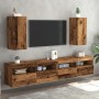 Muebles de TV 2 uds madera ingeniería envejecida 30,5x30x60 cm de , Muebles TV - Ref: Foro24-856391, Precio: 70,85 €, Descuen...