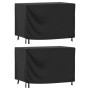 Cubiertas muebles jardín 2 uds impermeable 420D 140x70x90 cm by , Garden furniture covers - Ref: Foro24-3196427, Price: 40,24...