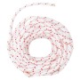 Cordón de arranque nailon blanco y rojo Ø6 mm 10 m by , Ropes and metal cords - Ref: Foro24-4100614, Price: 11,48 €, Discount: %