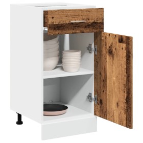 Armario inferior cajón cocina madera envejecida 40x46x81,5cm von , Küchenschränke - Ref: Foro24-856083, Preis: 74,55 €, Rabat...