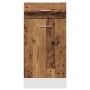 Armario inferior cajón cocina madera envejecida 40x46x81,5cm de , Armarios de cocina - Ref: Foro24-856083, Precio: 74,55 €, D...