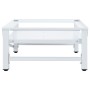 Soporte pedestal para lavadora con estante extraíble blanco by , Accessories for washing machines and dryers - Ref: Foro24-40...