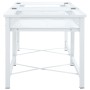 Soporte pedestal doble lavadora con estantes extraíbles blanco de , Accesorios para lavadoras y secadoras - Ref: Foro24-40098...