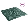 Paneles de pared 12 uds XPS amatista verde 50x50 cm 3 m² | Foro24|Onlineshop| Casa, Jardín y Más Foro24.es