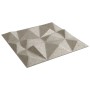 Paneles de pared 12 uds XPS diamante Beton 50x50 cm 3 m² | Foro24|Onlineshop| Casa, Jardín y Más Foro24.es