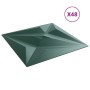 Paneles de pared 48 uds XPS estrella verde 50x50 cm 12 m² | Foro24|Onlineshop| Casa, Jardín y Más Foro24.es