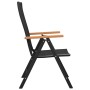 Garden chairs 4 units black synthetic rattan by vidaXL, Garden chairs - Ref: Foro24-313106, Price: 169,01 €, Discount: %