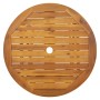 Mesa plegable de jardín de madera maciza de acacia 70 cm de vidaXL, Mesas de jardín - Ref: Foro24-313596, Precio: 67,98 €, De...