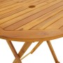 Mesa plegable de jardín de madera maciza de acacia 70 cm de vidaXL, Mesas de jardín - Ref: Foro24-313596, Precio: 67,98 €, De...