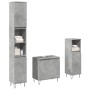 Set muebles de baño 2 piezas madera contrachapada gris hormigón by , Bathroom furniture - Ref: Foro24-3324953, Price: 164,48 ...