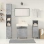 Set muebles de baño 2 piezas madera contrachapada gris hormigón by , Bathroom furniture - Ref: Foro24-3324953, Price: 164,48 ...