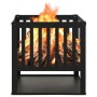 Steel brazier 40x40x40 cm by vidaXL, Chimneys - Ref: Foro24-315088, Price: 42,99 €, Discount: %