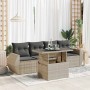 Set de sofás jardín y cojines 5 pzas ratán sintético gris claro | Foro24|Onlineshop| Casa, Jardín y Más Foro24.es