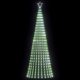 Árbol de Navidad cono de luz 475 LEDs blanco frío 247 cm de , Arboles de navidad - Ref: Foro24-4016397, Precio: 82,46 €, Desc...