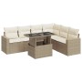 Set sofás de jardín 7 piezas y cojines ratán sintético beige von , Gartensets - Ref: Foro24-3326329, Preis: 662,83 €, Rabatt: %