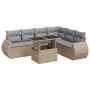 Set sofás de jardín 7 piezas y cojines ratán sintético beige | Foro24|Onlineshop| Casa, Jardín y Más Foro24.es