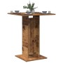 Mesa de bistró de madera de ingeniería envejecida 60x60x75 cm von , Küchen- und Esstische - Ref: Foro24-856022, Preis: 48,27 ...