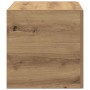 Armario de pared madera de ingeniería roble artisan 80x39x40 cm de , Estantes y estanterías - Ref: Foro24-856029, Precio: 64,...